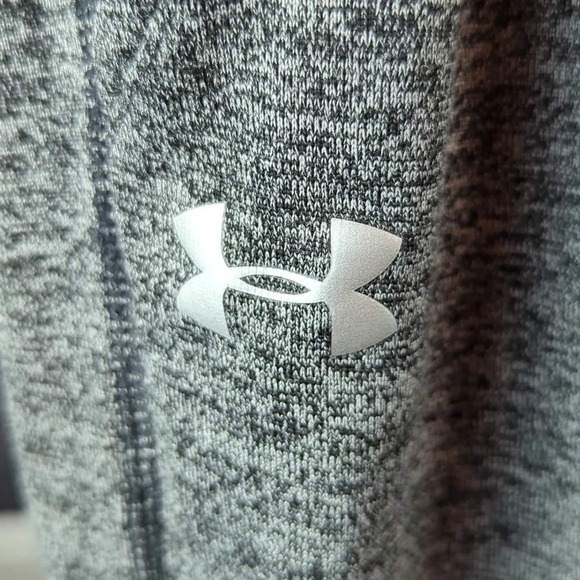 Under Armour sz M Loose Fit Alien Gray Heat Gear Capri Joggers - Picture 2 of 6